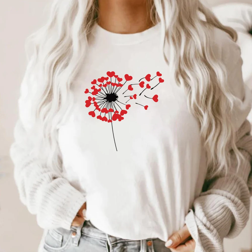 Милая женская рубашка на День святого Валентина, Милая футболка для влюбленных в стиле ретро, рубашки с цветами на День святого Валентина, подходящая парная футболка, подарок для нее 
Милая женская рубашка на День святого Валентина, Милая футболка для влюбленных в стиле ретро, рубашки с цветами на День святого Валентина, подходящая парная футболка, подарок для нее