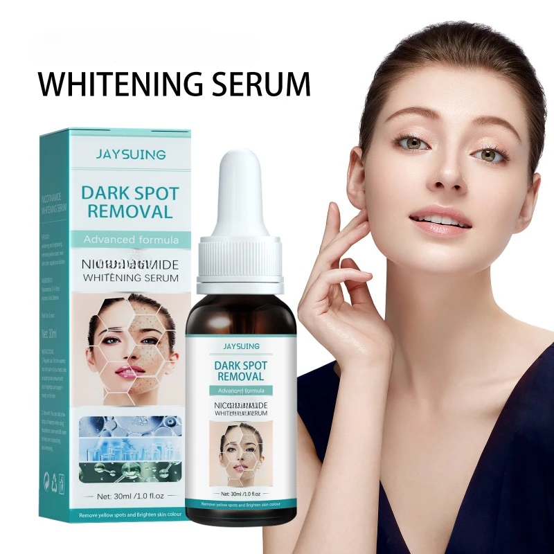 

Whitening Serum Face Remove Dark Spots Freckles Fine Lines Fade Melanin Shrink pores firming Essence Brightening Skin care