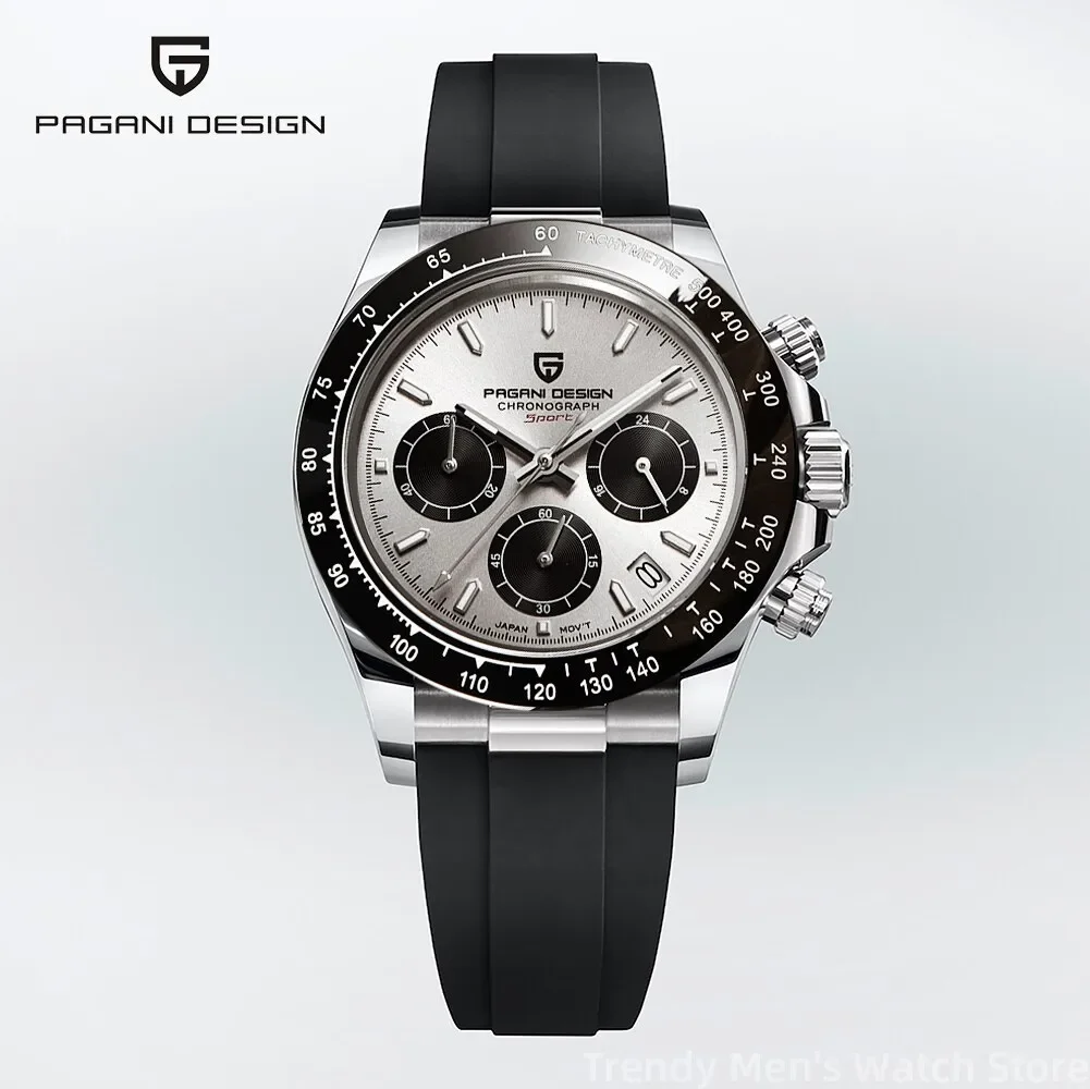 

2023 PAGANI DESIGN Watch Men Quartz Top Brand Luxury Automatic Date Wristwatch for Men Waterproof Sport Chronograph Clock Mans