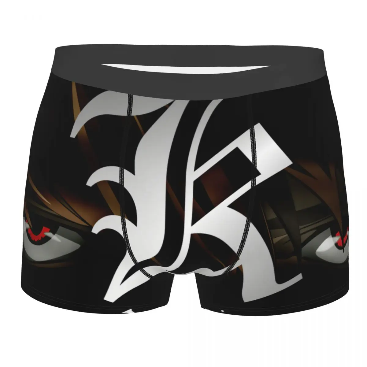 Novelty Boxer Death Note Shorts Panties Briefs Men's Underwear Anime Notebook Breathable Underpants for Male Plus Size
Novelty Boxer Death Note Shorts Panties Briefs Men's Underwear Anime Notebook Breathable Underpants for Male Plus Size