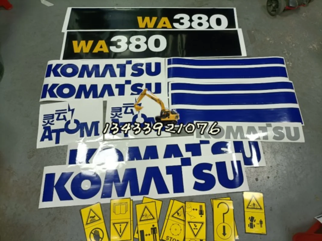 Loader Komatsu WA380-6/320/470/500 whole car sticker car logo body color strip car sticker digital logo free shipping
Loader Komatsu WA380-6/320/470/500 whole car sticker car logo body color strip car sticker digital logo free shipping