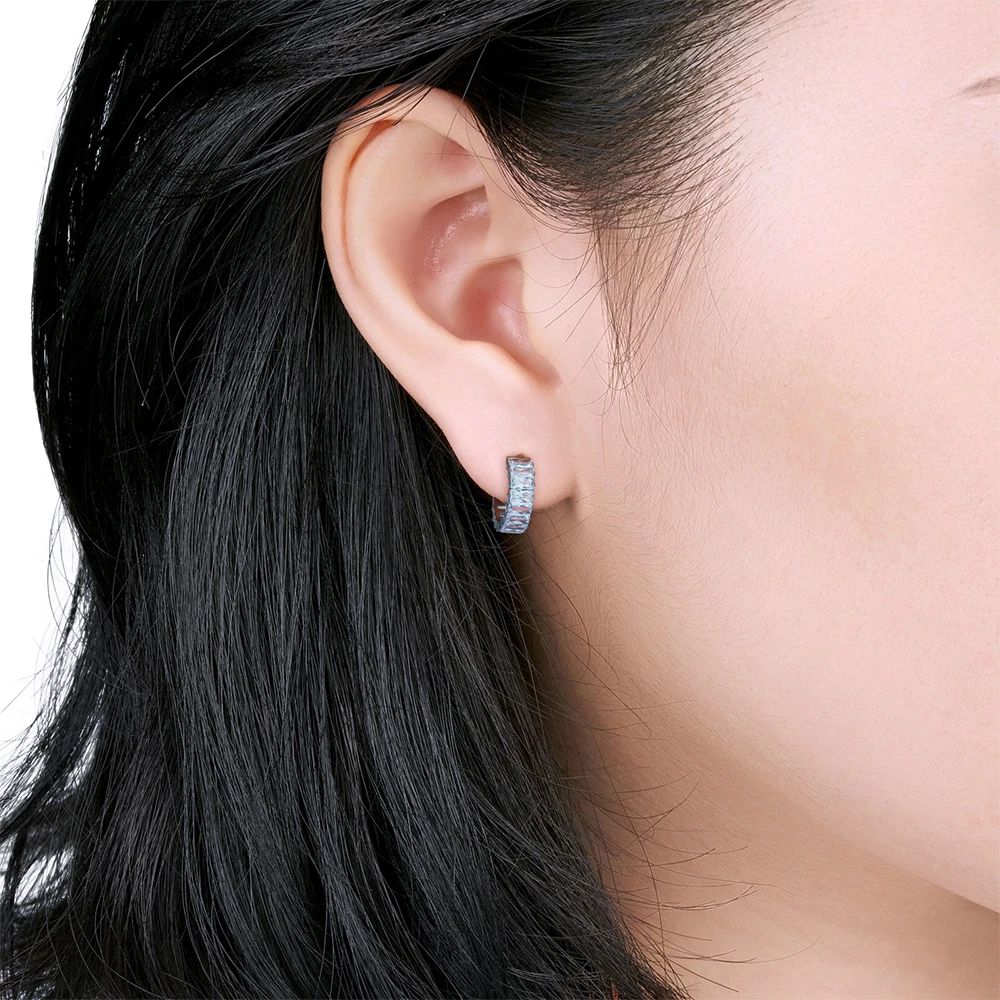 Boucles d'Oreilles Rondes en Titane G23 pour Femme, Clip Brcorporelle, Piercing, Tragus, Cartilage, Helix, Accessoires Bijoux, 16G 6