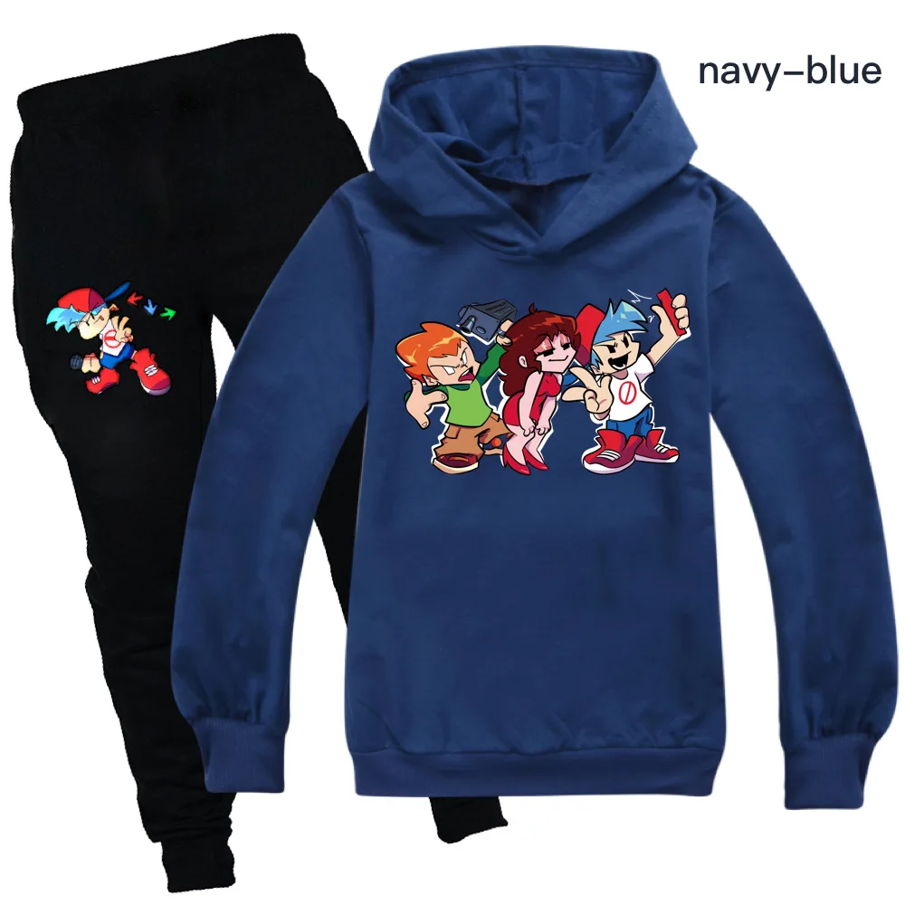 Girls Friday Night Funkin Print Clothing Spring Autumn Kids Clothing Suits Cartoon Sets Children Boy Game Sports Tracksuits Suit
Girls Friday Night Funkin Print Clothing Spring Autumn Kids Clothing Suits Cartoon Sets Children Boy Game Sports Tracksuits Suit