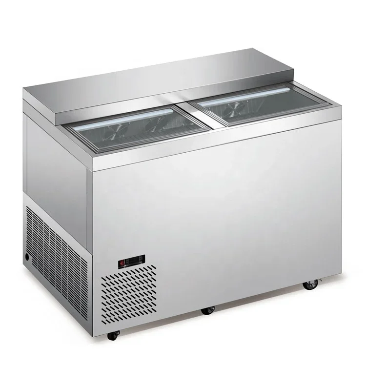 90" Commercial Bottle Cooler Beer Cup Counter Freezer Horizontal Refrigerators with Sliding Door
90" Commercial Bottle Cooler Beer Cup Counter Freezer Horizontal Refrigerators with Sliding Door
