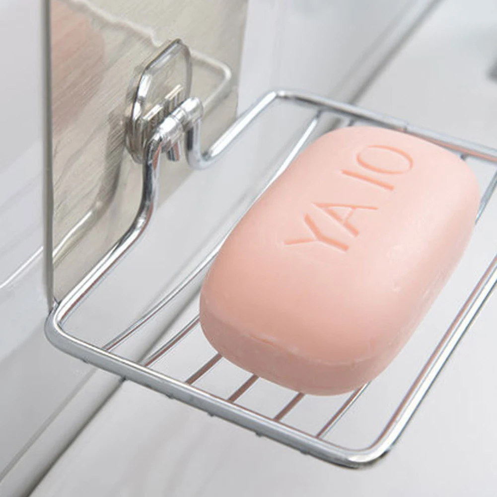 Stainless Steel Soap Dish Drain Wall Hanging Soap Tray Storage Soap Plate Box Container Wall Rack Holder Bathroom Accessories
Stainless Steel Soap Dish Drain Wall Hanging Soap Tray Storage Soap Plate Box Container Wall Rack Holder Bathroom Accessories