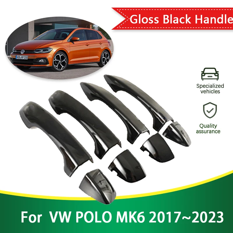 Для Volkswagen VW POLO MK6 AW 2017 ~ 2023 глянцевая черная смарт-крышка дверной ручки защитные стикеры отделка автомобильные аксессуары Запчасти
Для Volkswagen VW POLO MK6 AW 2017 ~ 2023 глянцевая черная смарт-крышка дверной ручки защитные стикеры отделка автомобильные аксессуары Запчасти