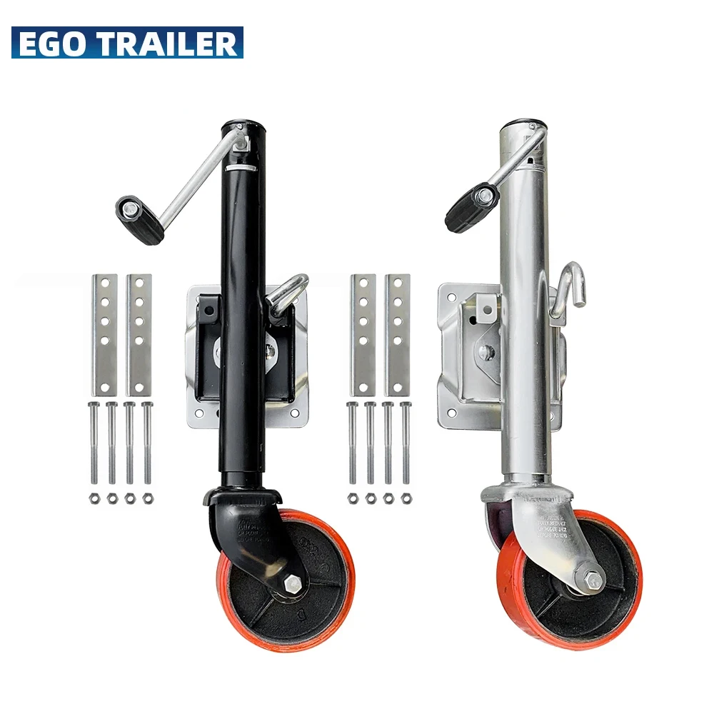 6 Inch PU Solid Iron Wheel Trailer Sidewind Round Swivel Jack Jockey Wheel With Bolt On CAP 650KG Boat RV Parts Accessories
6 Inch PU Solid Iron Wheel Trailer Sidewind Round Swivel Jack Jockey Wheel With Bolt On CAP 650KG Boat RV Parts Accessories