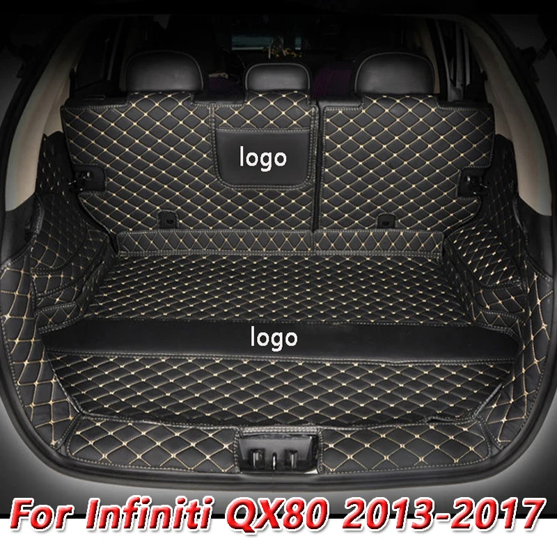 High quality Waterproof Leather Custom Car Trunk Mat For Infiniti QX80 2013-2017 Cargo Liner Accessories Interior Boot
High quality Waterproof Leather Custom Car Trunk Mat For Infiniti QX80 2013-2017 Cargo Liner Accessories Interior Boot