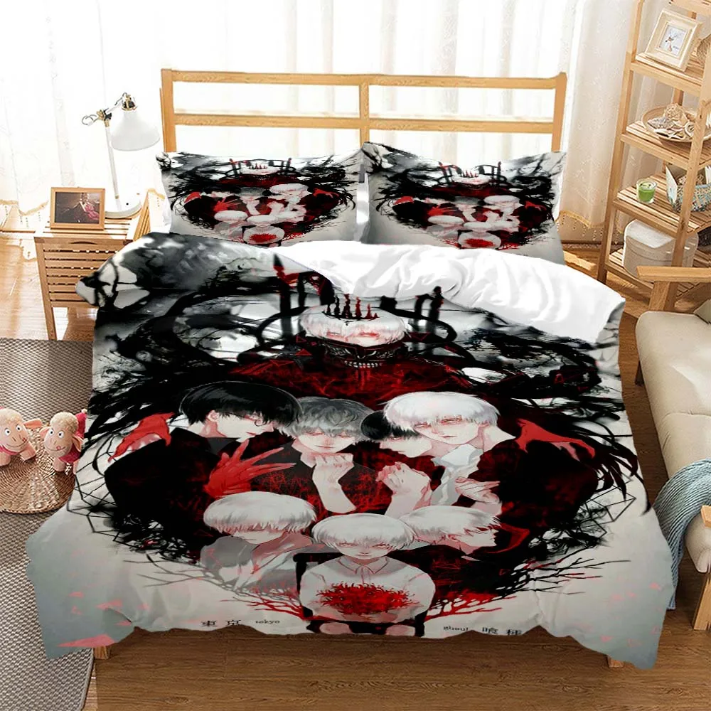 Tokyo Ghoul Digital Print Polyester Bedding Sets Child Kids Covers Boys Bed Linen Set for Teens bedding set king size
Tokyo Ghoul Digital Print Polyester Bedding Sets Child Kids Covers Boys Bed Linen Set for Teens bedding set king size