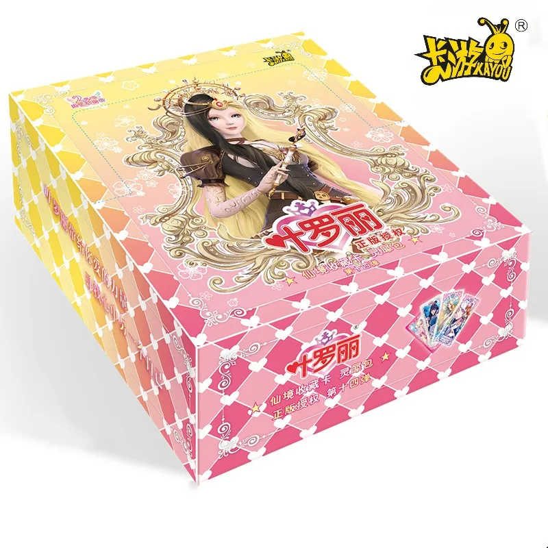 

KAYOU Yeloli Card Rhinoceros Wave 14th Play a whole box of Fairy Dream Night Girl Collection card set toys for Christmas Gifts