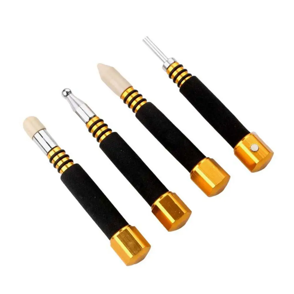 4PCs Anti-slip Car Body Paintless Dent Repair Tool Removable Pen Shape Traceless Repair Tool Metal Tap Down Pen Car Dent Removal
4PCs Anti-slip Car Body Paintless Dent Repair Tool Removable Pen Shape Traceless Repair Tool Metal Tap Down Pen Car Dent Removal