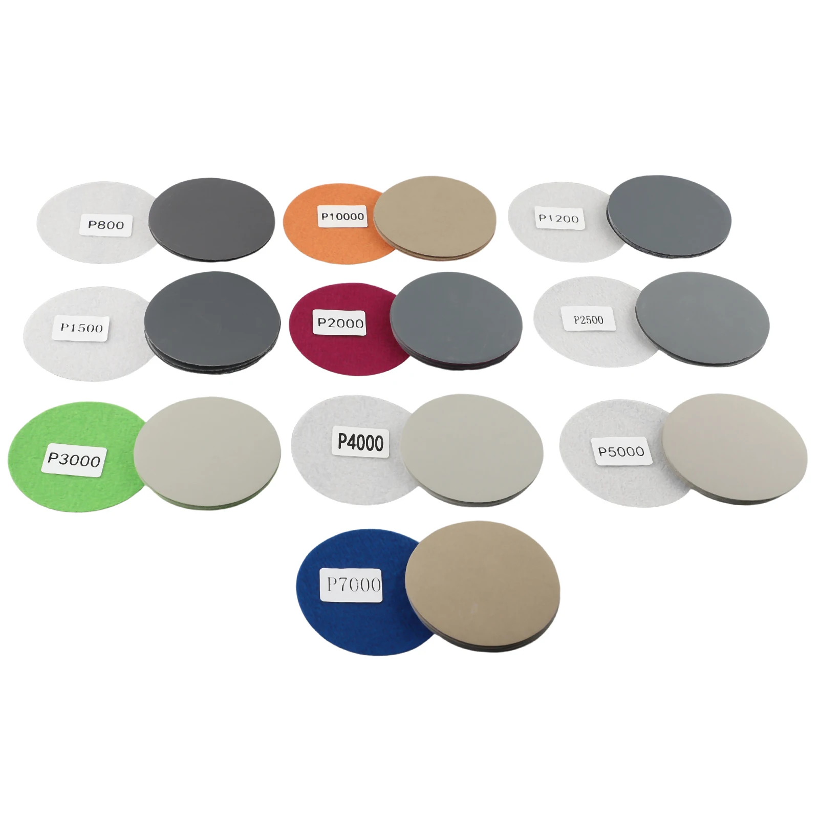 50PCS 3inch Wet Or Dry Sandpaper Hook And Loop Silicon Carbide Sanding Discs Pad Multifunction Grinding Polishing Tools
50PCS 3inch Wet Or Dry Sandpaper Hook And Loop Silicon Carbide Sanding Discs Pad Multifunction Grinding Polishing Tools