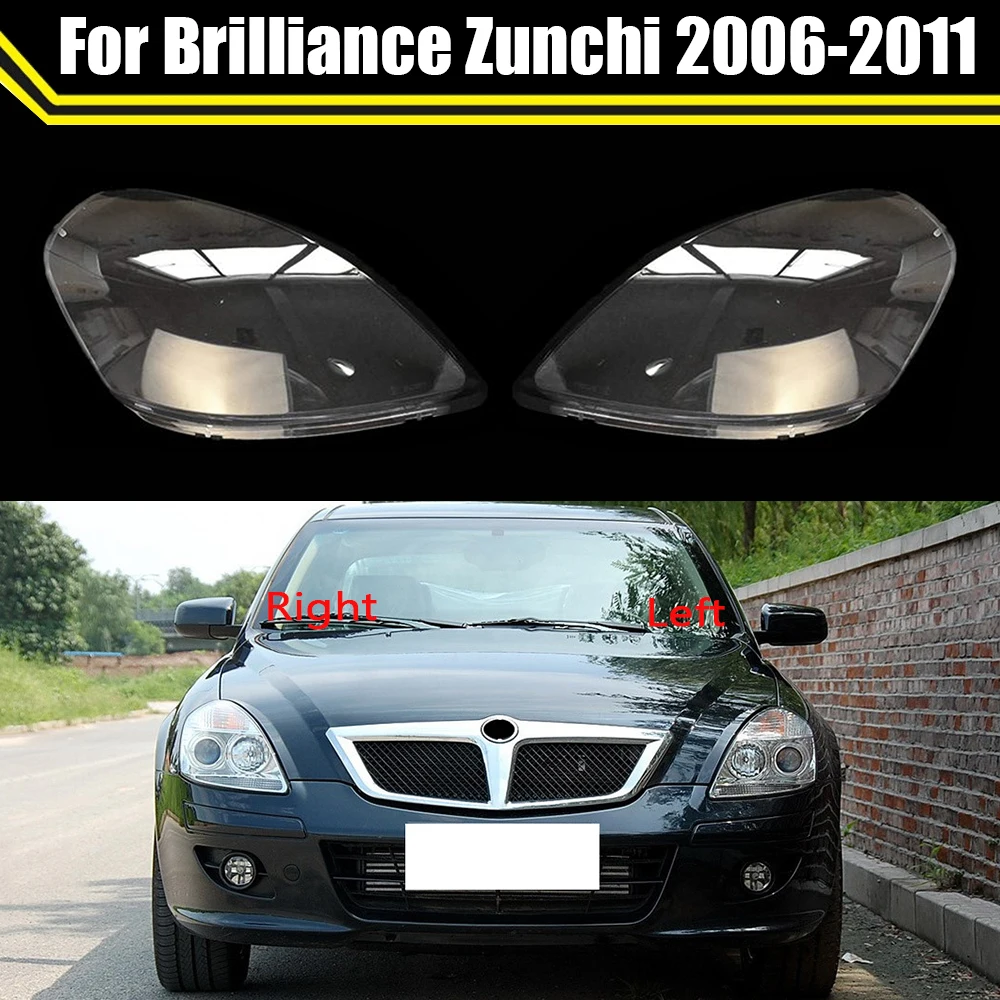 For Brilliance Zunchi 2006-2011 Headlight Cover Front Lighting Lamp Shade Clear With Black Edge Headlamp Shell Lens Plexiglass
For Brilliance Zunchi 2006-2011 Headlight Cover Front Lighting Lamp Shade Clear With Black Edge Headlamp Shell Lens Plexiglass