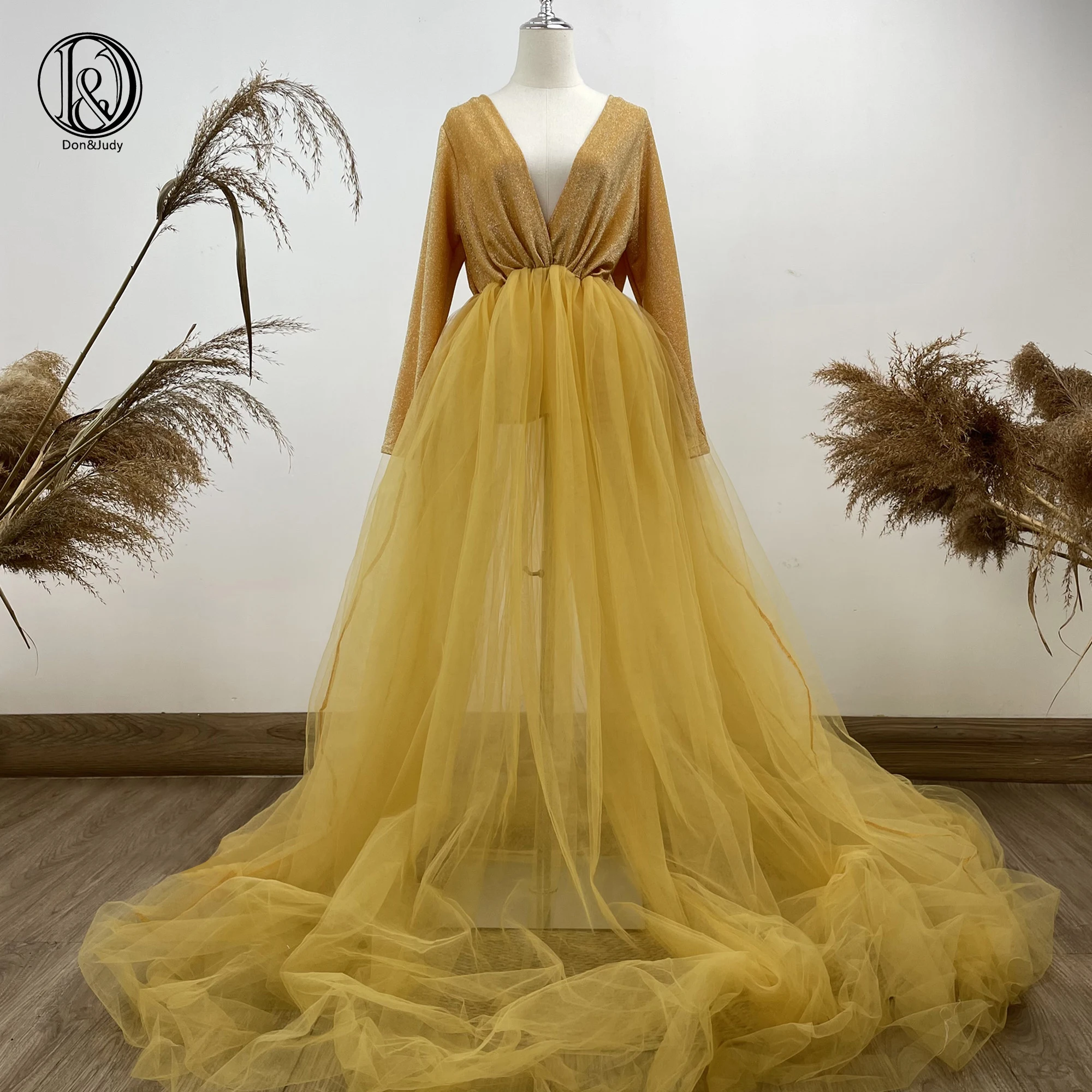 Элегантное платье для беременных Don & Judy для фотосессии, пышное длинное платье из тюля с v-образным вырезом, вечерние, свадебное платье, одежда для беременных на заказ
Элегантное платье для беременных Don & Judy для фотосессии, пышное длинное платье из тюля с v-образным вырезом, вечерние, свадебное платье, одежда для беременных на заказ