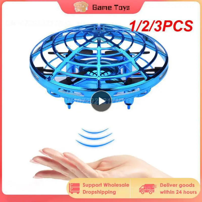 

1/2/3PCS new fidget finger spinner Flying spinner returning gyro Kids toy gift outdoor gaming saucer UFO Drone