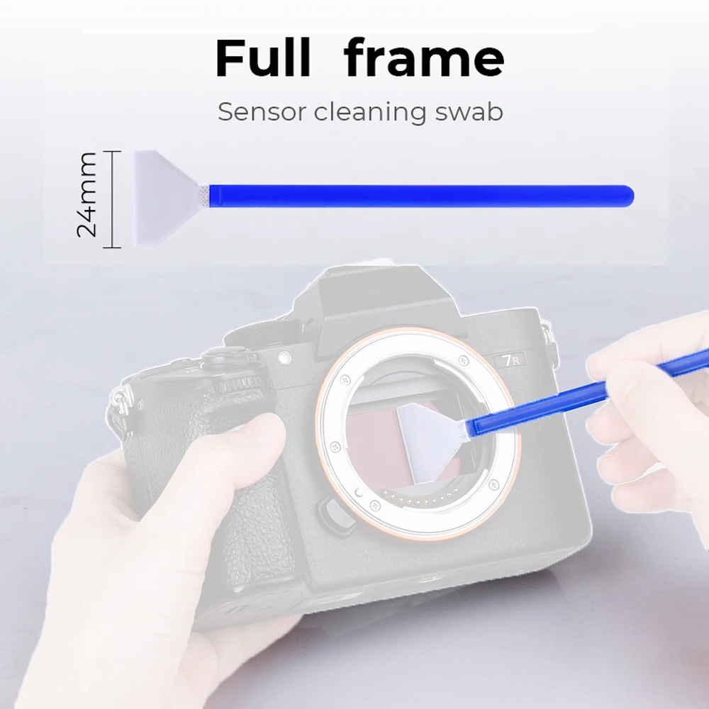 K&F Concrpt K F DSLR SLR Camera Sensor Cleaning Swab Dry CCD CMOS Wiper for Sony Nikon Canon Digital Camera Cleaning Stick Swab 
K&F Concrpt K F DSLR SLR Camera Sensor Cleaning Swab Dry CCD CMOS Wiper for Sony Nikon Canon Digital Camera Cleaning Stick Swab