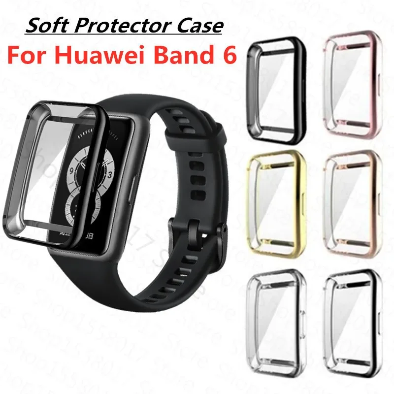 For Huawei Honor Band 6 7 Watch Case Plating Soft TPU Protective Cover For Huawei Band6 Full Screen Protector Cases Bumper Shell
For Huawei Honor Band 6 7 Watch Case Plating Soft TPU Protective Cover For Huawei Band6 Full Screen Protector Cases Bumper Shell