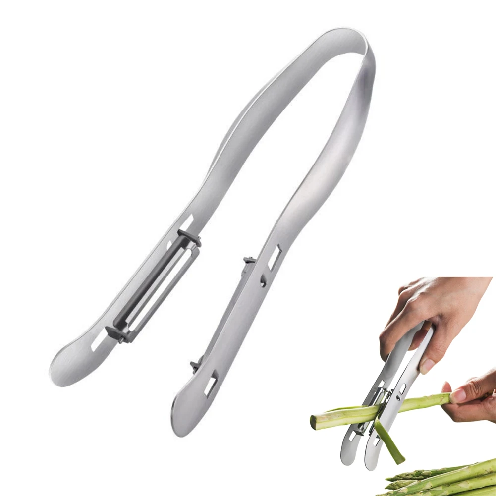 Double Sided Vegetable Peeler Stainless Steel Multi Function Asparagus Vegetables Fruit Yam Cucumber Peeler Kitchen Tool
Double Sided Vegetable Peeler Stainless Steel Multi Function Asparagus Vegetables Fruit Yam Cucumber Peeler Kitchen Tool