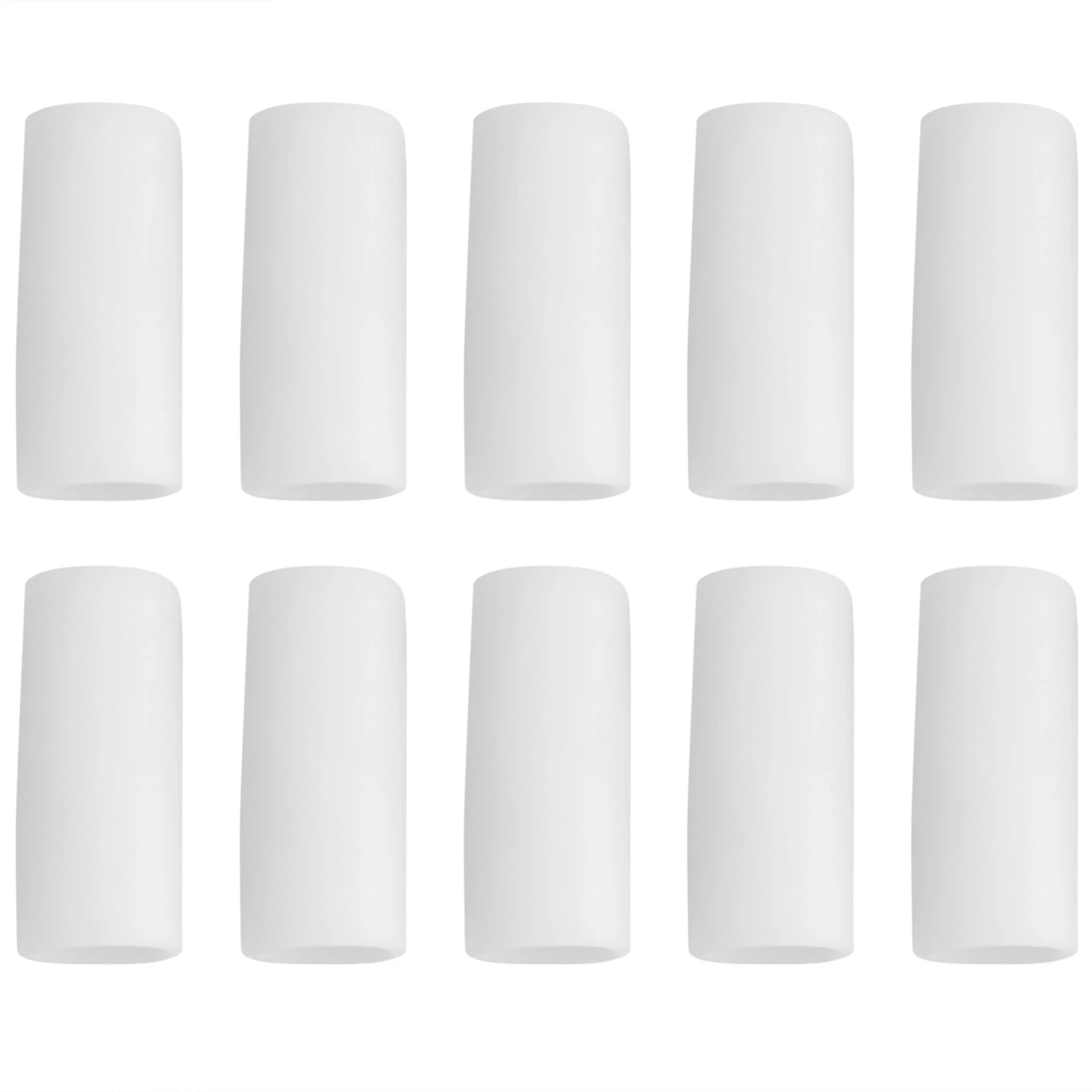 10 Pcs Silicone Gel Finger Tube Protector Toe Sleeves for Friction Pain Relief Foot Care Tool Finger Protect
10 Pcs Silicone Gel Finger Tube Protector Toe Sleeves for Friction Pain Relief Foot Care Tool Finger Protect