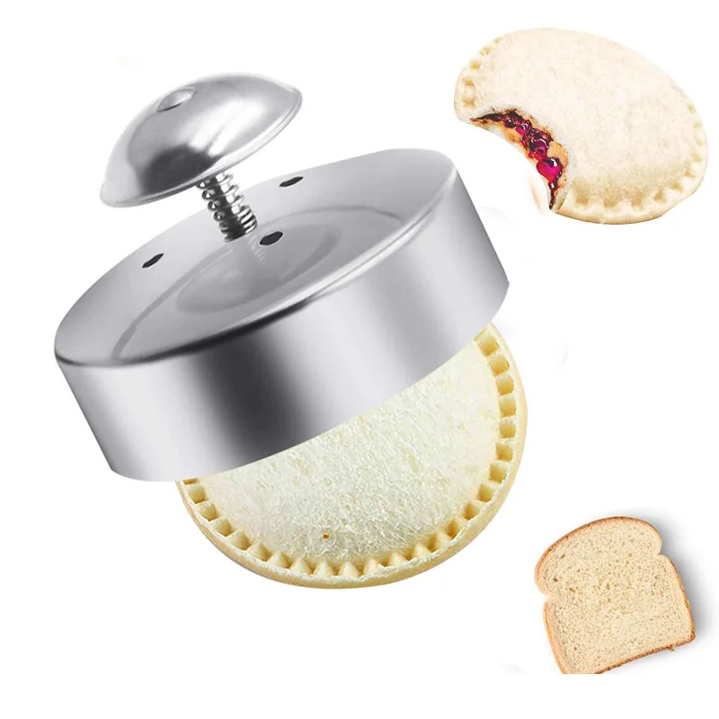 Manual Sandwich Mold Stainless Steel Pastry Cutter Cookie Sealer Kid Hamburgers Baking Tool Kitchen Accessories
Manual Sandwich Mold Stainless Steel Pastry Cutter Cookie Sealer Kid Hamburgers Baking Tool Kitchen Accessories