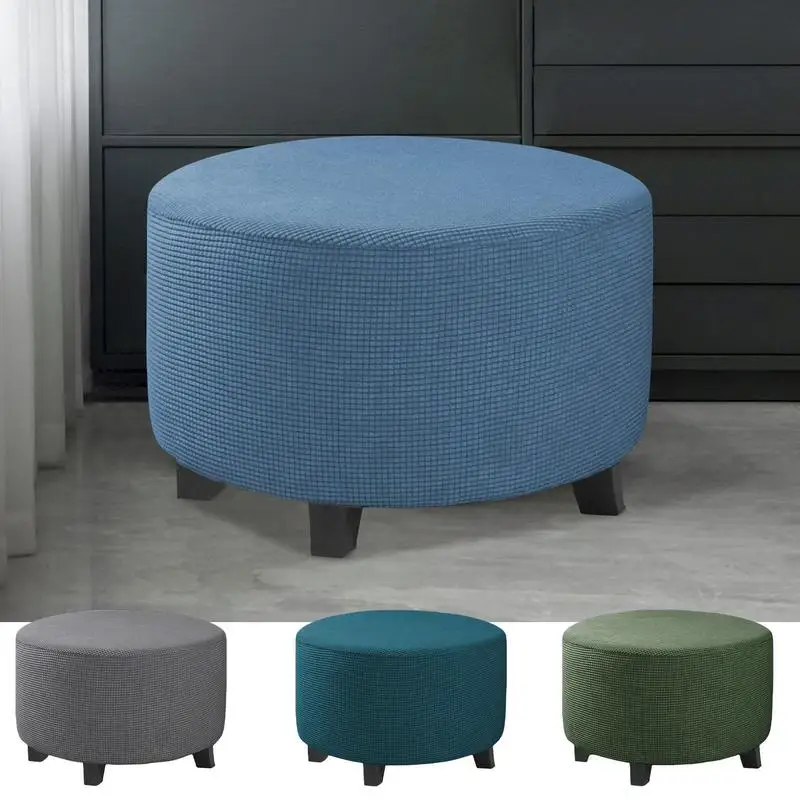 Круглая оттоманка Чехол для стула, Толстый эластичный чехол для табурета, чехол для домашней спальни, гостиной, стула, чехол для стула
Круглая оттоманка Чехол для стула, Толстый эластичный чехол для табурета, чехол для домашней спальни, гостиной, стула, чехол для стула