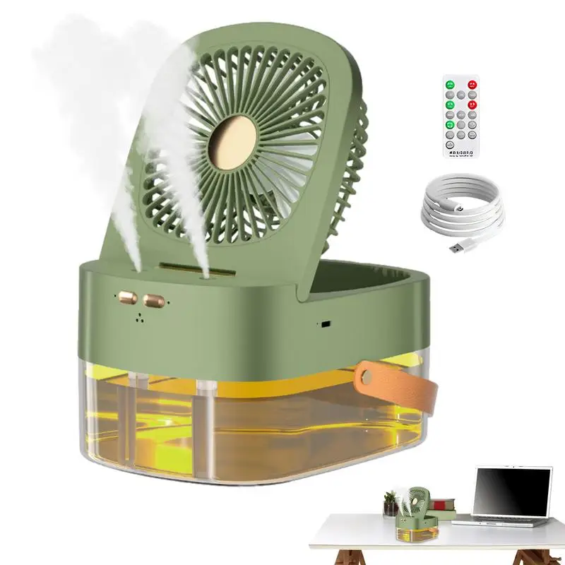 

Spraying Mist Fan Table Misting And Spraying Fan Portable Water Spray Fan For Desktop Moisturizing Outdoors Mister Desk Table