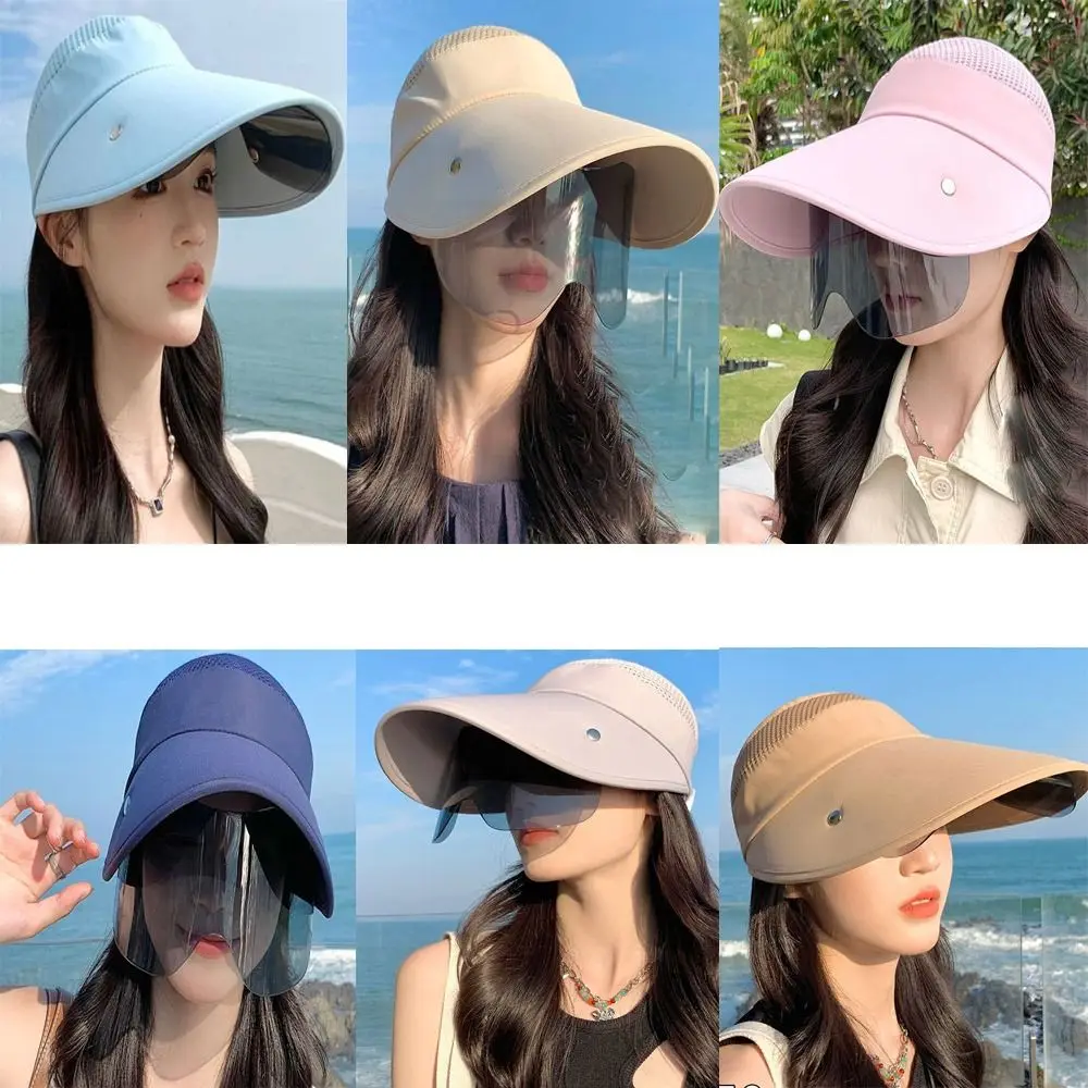 Breathable Women Lady Girl Visor Cap Fishing Caps Sunscreen Sunglasses Anti-UV Beach Hat Sports Cap Sun Hats Empty Top Hat
Breathable Women Lady Girl Visor Cap Fishing Caps Sunscreen Sunglasses Anti-UV Beach Hat Sports Cap Sun Hats Empty Top Hat