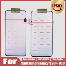 Ensemble écran tactile LCD Super AMOLED avec points, pour Samsung Galaxy S20 G980 S20 + G985 S20 Ultra G988=