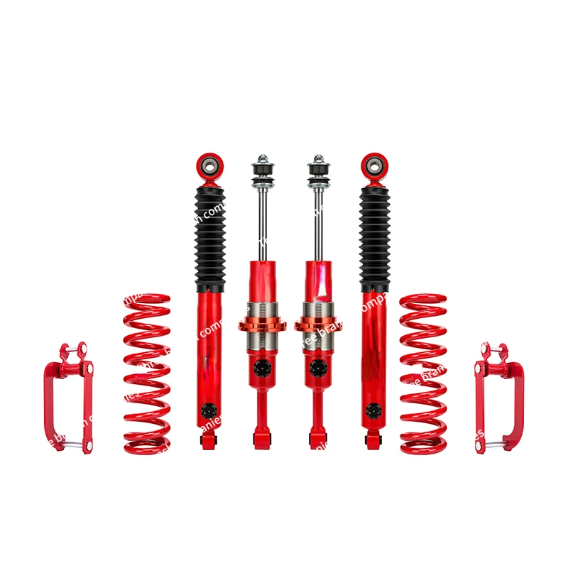 

For Great Wall Power Poer Cannon leaf springs Nitrogen Gas Charged Off-road 4X4 Shock Absorber 2 Inch Lift Suspension Lift Kit