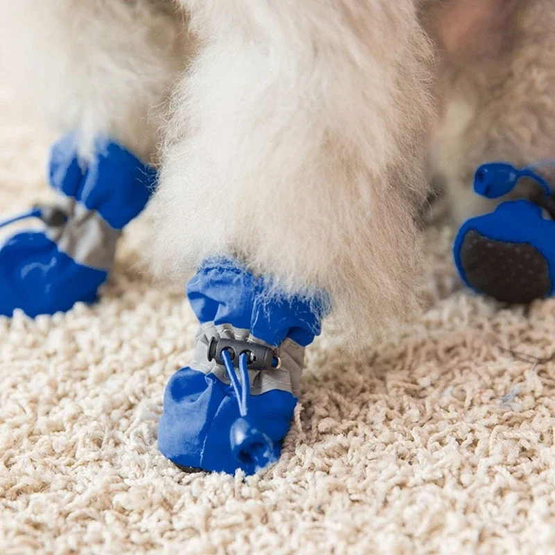 4PCS Waterproof Pet Dog Shoes Anti-slip Rain Snow Boots Footwear for Small Dogs Cats Puppy Reflective Dog Socks Pet Booties
4PCS Waterproof Pet Dog Shoes Anti-slip Rain Snow Boots Footwear for Small Dogs Cats Puppy Reflective Dog Socks Pet Booties