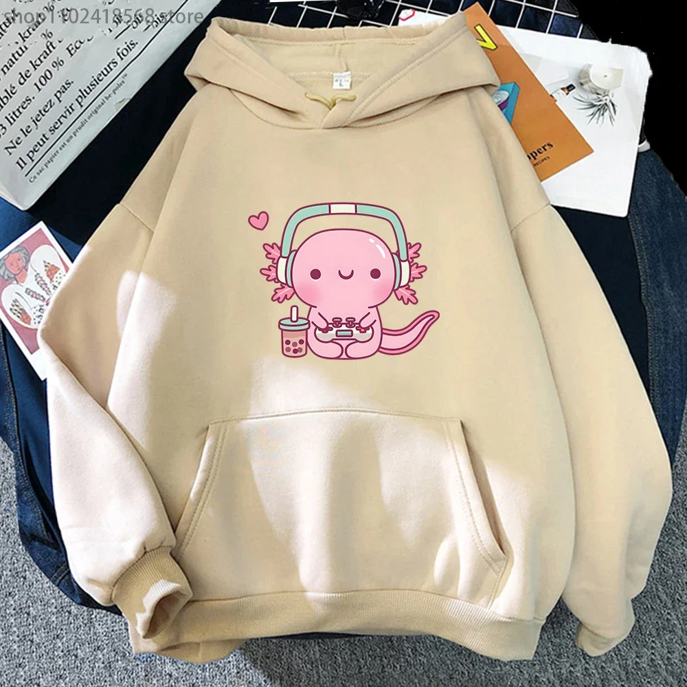 Cute Axolotl Playing Video Games Hoodie Cartoon Gamer Funny Print Sweatshirt Women's Clothes Men Clothing Y2k Winter Pullover
Cute Axolotl Playing Video Games Hoodie Cartoon Gamer Funny Print Sweatshirt Women's Clothes Men Clothing Y2k Winter Pullover