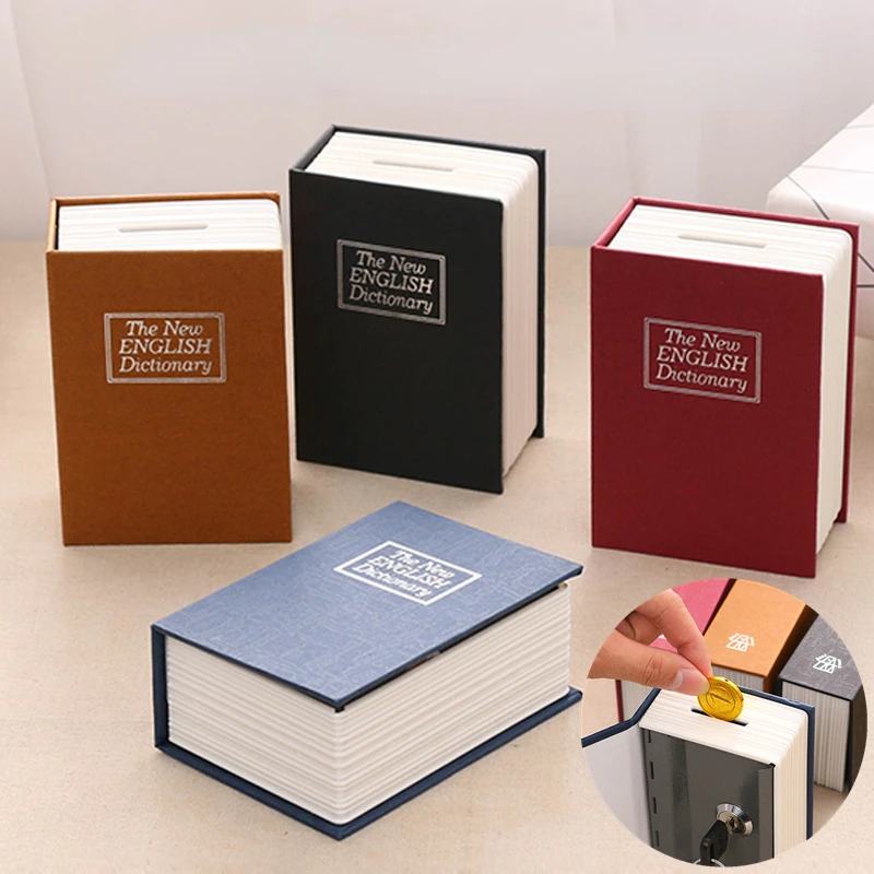 Dictionary Book Money Boxes Safe with Key Locker Large Capacity Secret Coin Piggy Bank Hidden Safe Storage Jewellery Lock Box
Dictionary Book Money Boxes Safe with Key Locker Large Capacity Secret Coin Piggy Bank Hidden Safe Storage Jewellery Lock Box