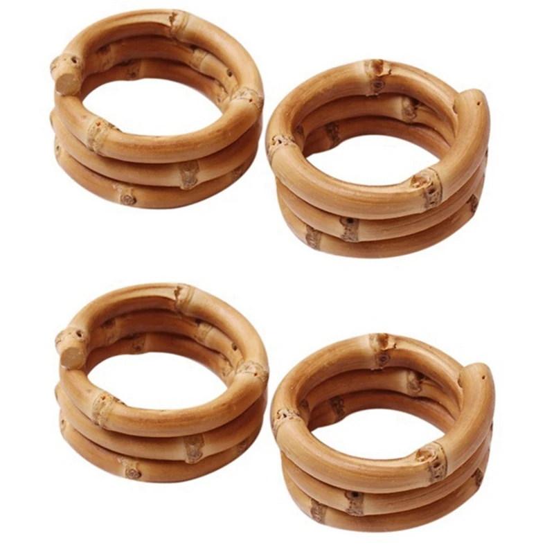 Wood Bamboo Napkin Rings Set Of 20, Handmade Rattan Napkin Holder Rings Table Decorations For Wedding
Wood Bamboo Napkin Rings Set Of 20, Handmade Rattan Napkin Holder Rings Table Decorations For Wedding