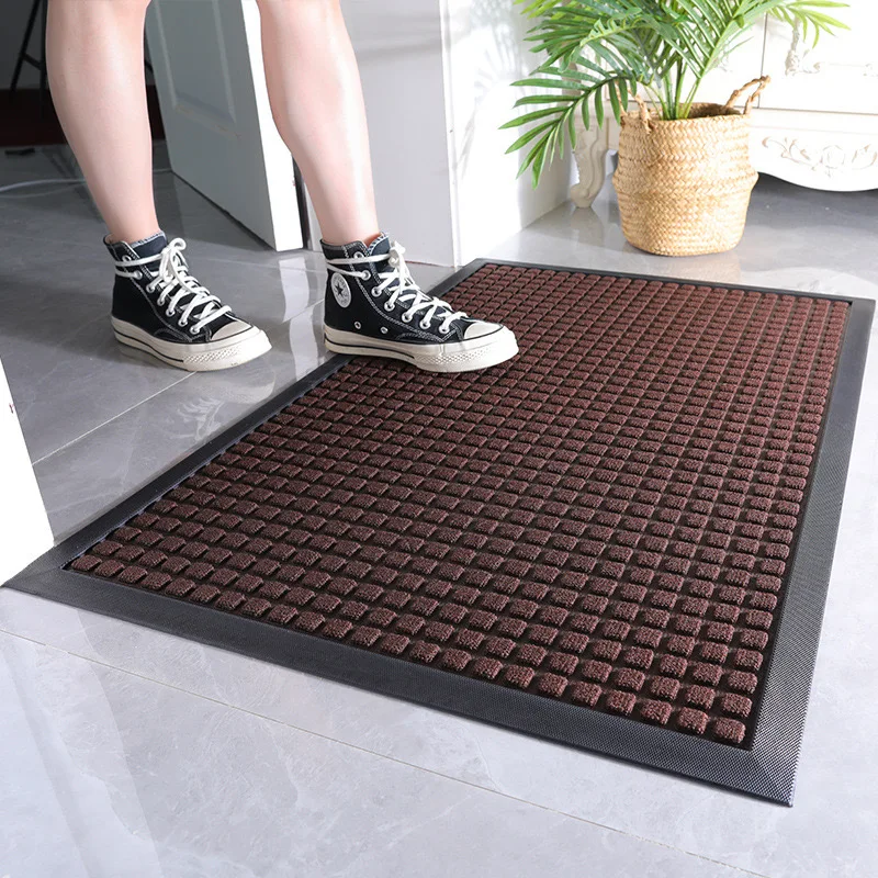 Outdoor Terrace Entry Door Mats Rubber Household Anti-slip Dust-proof Scratch-resistant Carpet Office Shop Floor Commercial Rug
Outdoor Terrace Entry Door Mats Rubber Household Anti-slip Dust-proof Scratch-resistant Carpet Office Shop Floor Commercial Rug