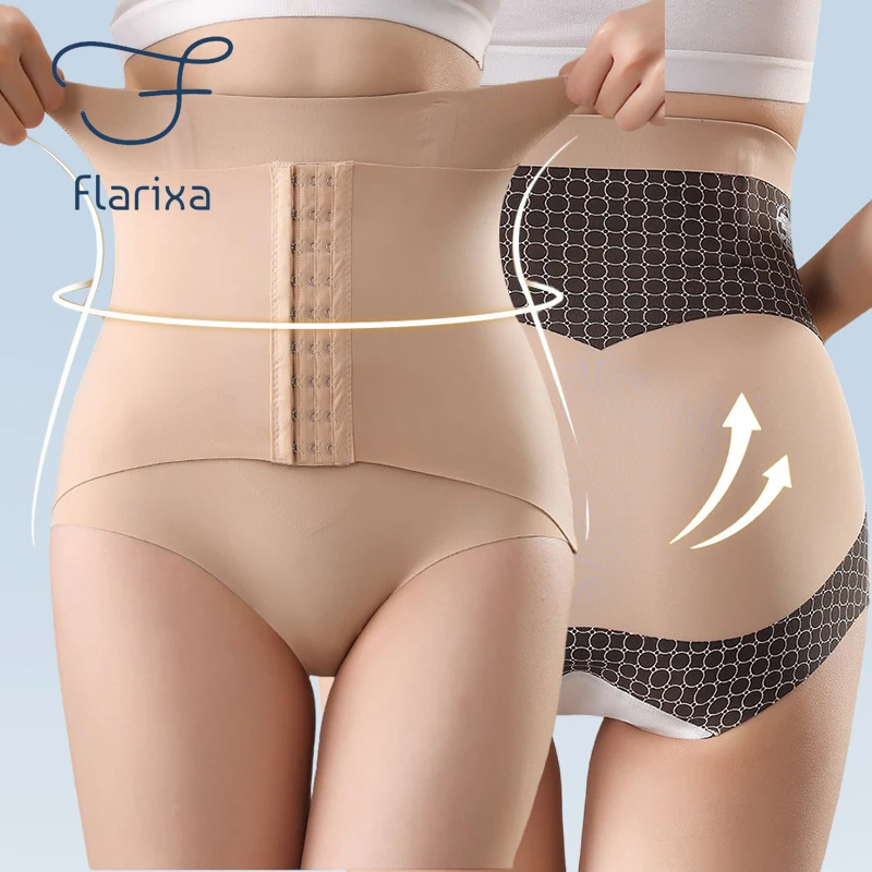 Flarixa Waist Trainer Body Shaper Women High Waist Flat Belly Panties Breasted Slimming Belly Underwear Tummy Control Shapewear
Flarixa Waist Trainer Body Shaper Women High Waist Flat Belly Panties Breasted Slimming Belly Underwear Tummy Control Shapewear