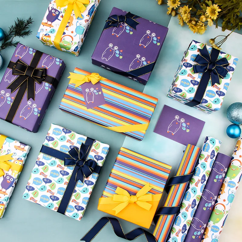 Новая мультяшная упаковочная бумага для подарков, 4 шт., 50 Х70 см, упаковочная бумага для детских игрушек, упаковочная бумага для подарков на день рождения, оригинальная бумага «сделай сам», оптовая продажа
Новая мультяшная упаковочная бумага для подарков, 4 шт., 50 Х70 см, упаковочная бумага для детских игрушек, упаковочная бумага для подарков на день рождения, оригинальная бумага «сделай сам», оптовая продажа