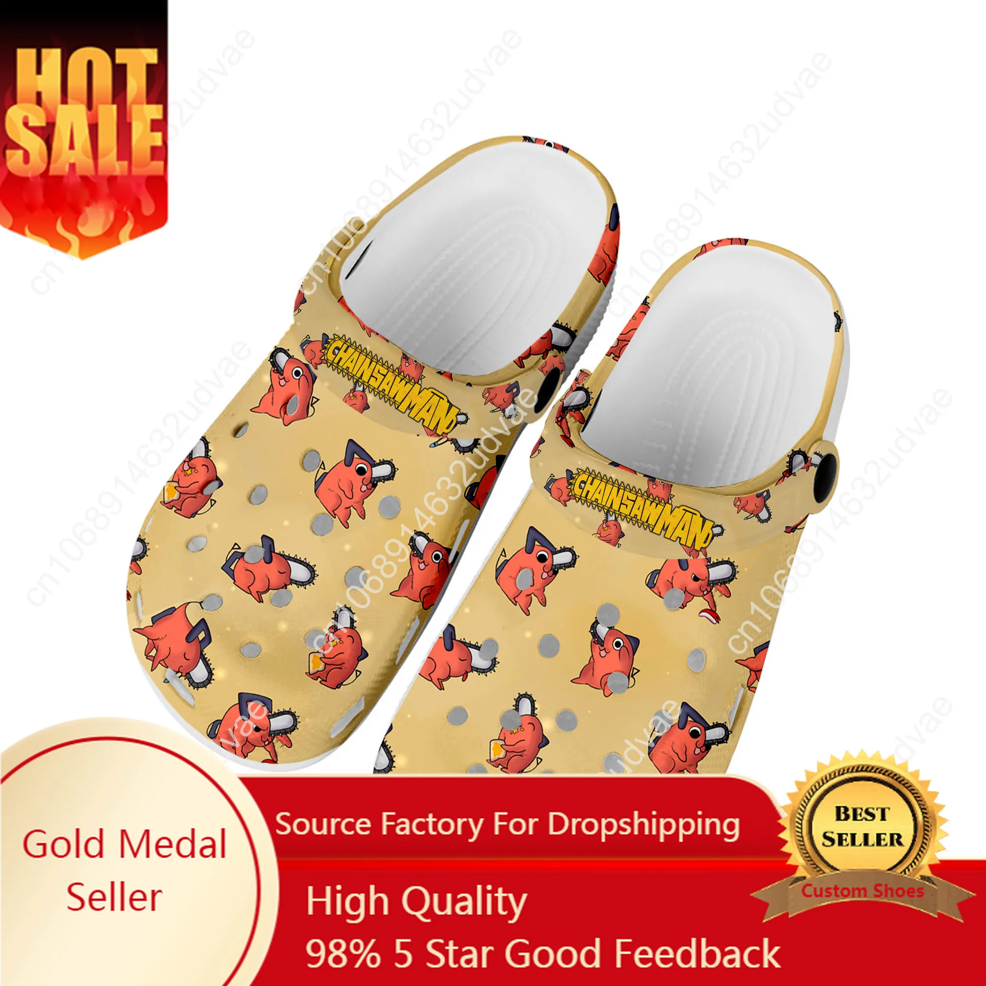 Manga Chainsaw Man Pochita Power Cartoon Home Clogs Custom Water Shoes Mens Womens Teenager Shoe Garden Clog Beach Hole Slippers
Manga Chainsaw Man Pochita Power Cartoon Home Clogs Custom Water Shoes Mens Womens Teenager Shoe Garden Clog Beach Hole Slippers