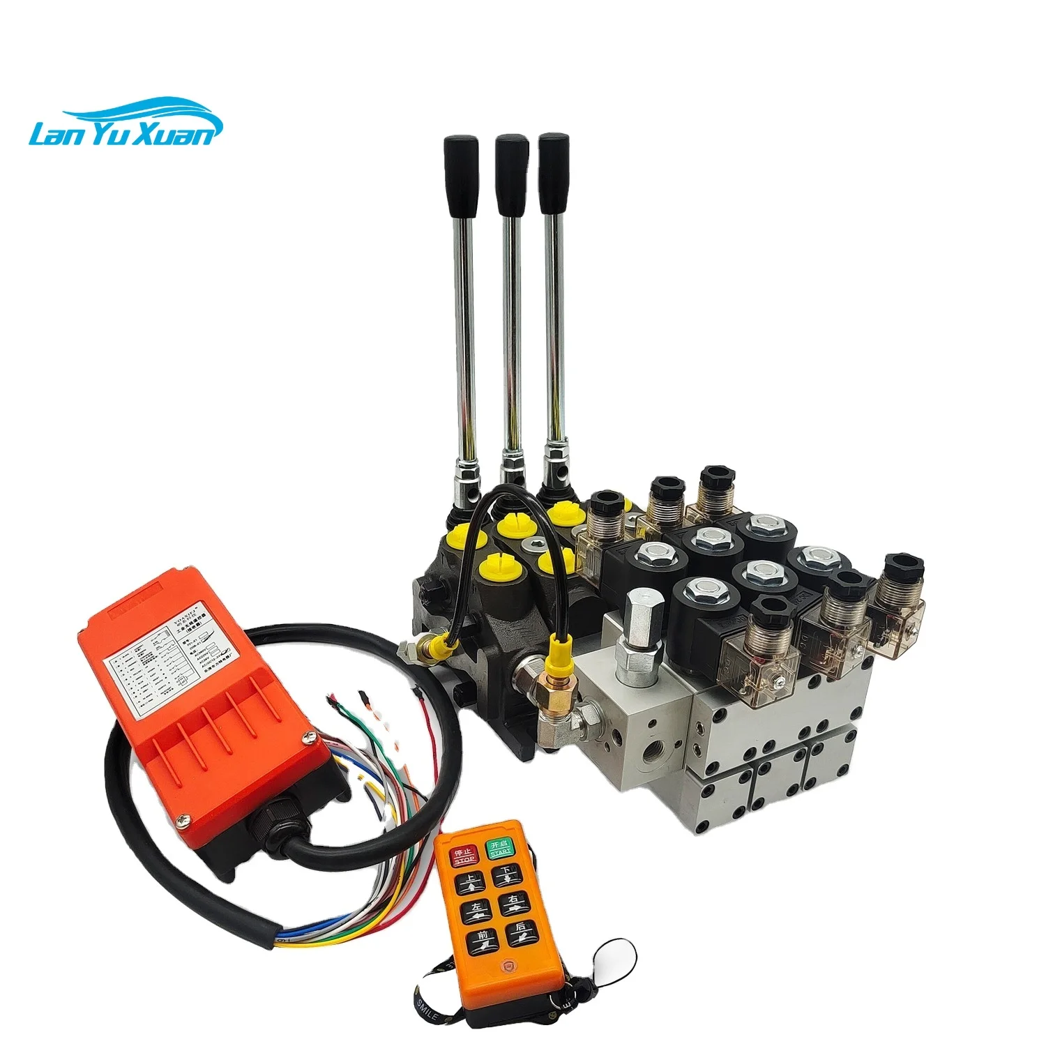 Hy-waloil DCV60 Series Customized 3 Spool Sectional Electro-Hydraulic Control Hydraulic Valves
Hy-waloil DCV60 Series Customized 3 Spool Sectional Electro-Hydraulic Control Hydraulic Valves