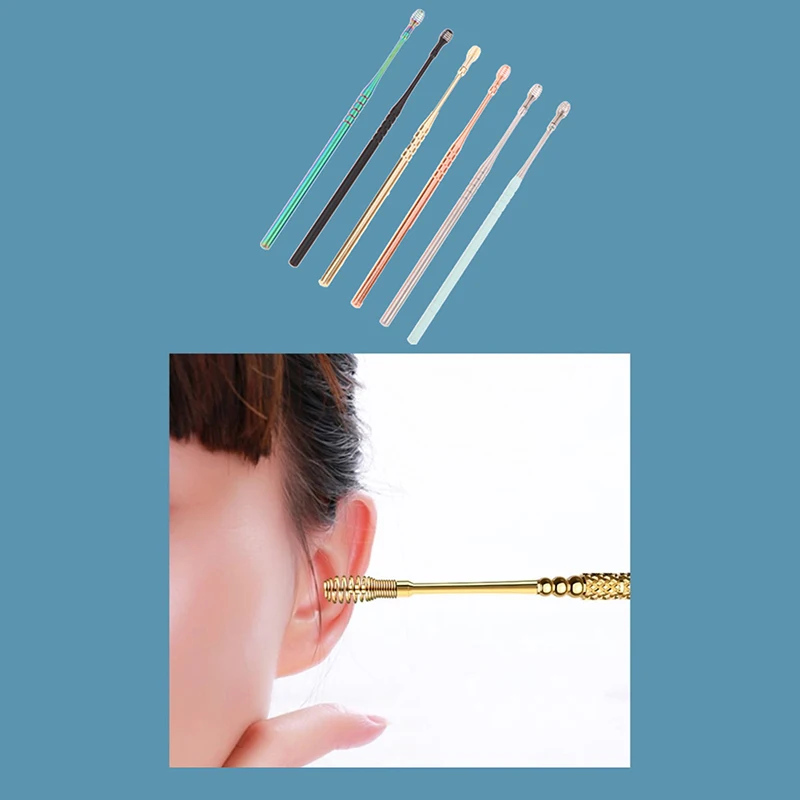 

Приспособления для чистки ушной серы из нержавеющей стали, приспособление для пружинного удаления ушной серы, средство для чистки ушей, ложка для ухода за ушами