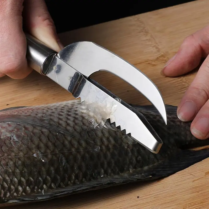 2in1 Fish Skin Brush Fast Remove Fish Scale Scraper Planer Tool Fish Scaler Fishing Knife Cleaning Tools Kitchen Accessories
2in1 Fish Skin Brush Fast Remove Fish Scale Scraper Planer Tool Fish Scaler Fishing Knife Cleaning Tools Kitchen Accessories