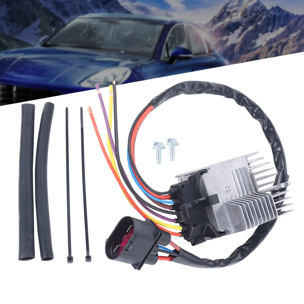 New Radiator Cooling Fan Control Module For 2002-2008 Audi A4 &2002-2009 Audi A4 Quattro & 2002-2003 Audi A6 Car Accessory
New Radiator Cooling Fan Control Module For 2002-2008 Audi A4 &2002-2009 Audi A4 Quattro & 2002-2003 Audi A6 Car Accessory