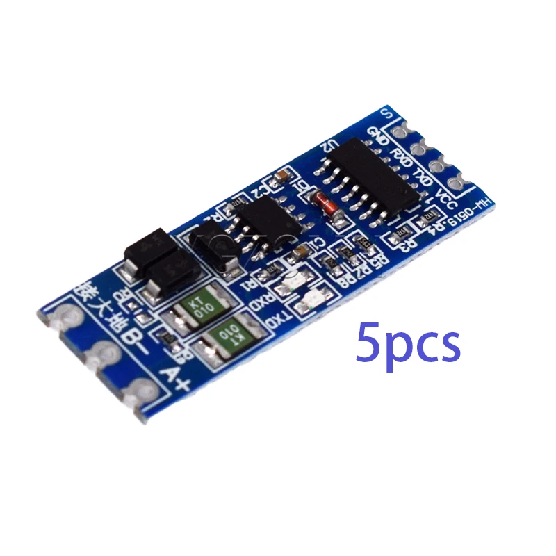 

5pcs TTL Turn RS485 Module 485 To Serial UART Level Mutual Conversion Hardware Automatic Flow Control