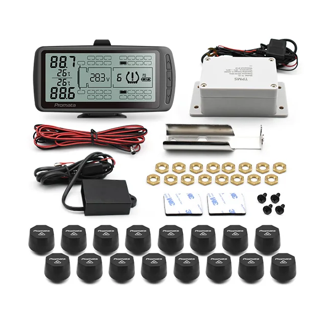 6 8 10 12 14 24 Sensors Wheels Truck TPMS Tyre Pressure Monitor System 203Psi for auto electronics
6 8 10 12 14 24 Sensors Wheels Truck TPMS Tyre Pressure Monitor System 203Psi for auto electronics