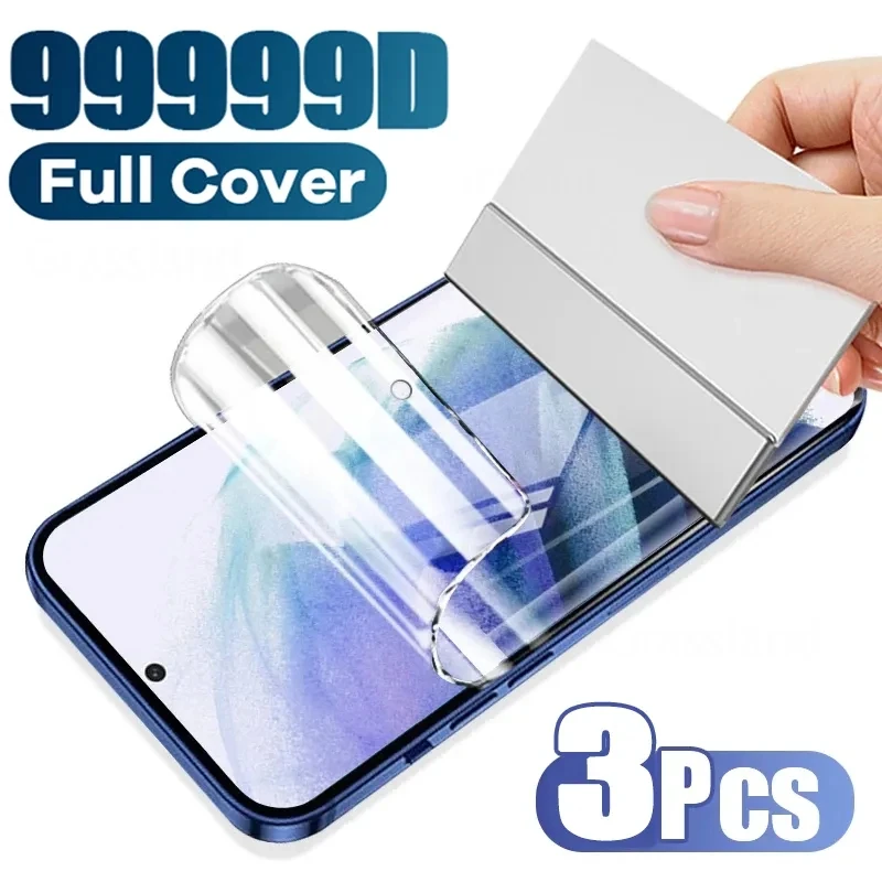 3PCS Full Cover Hydrogel Film For Samsung Galaxy S21 S22 S23 Plus Ultra FE Note 20 10 9 Plus S22 S20 S9 S10 S8 Screen Protector
3PCS Full Cover Hydrogel Film For Samsung Galaxy S21 S22 S23 Plus Ultra FE Note 20 10 9 Plus S22 S20 S9 S10 S8 Screen Protector