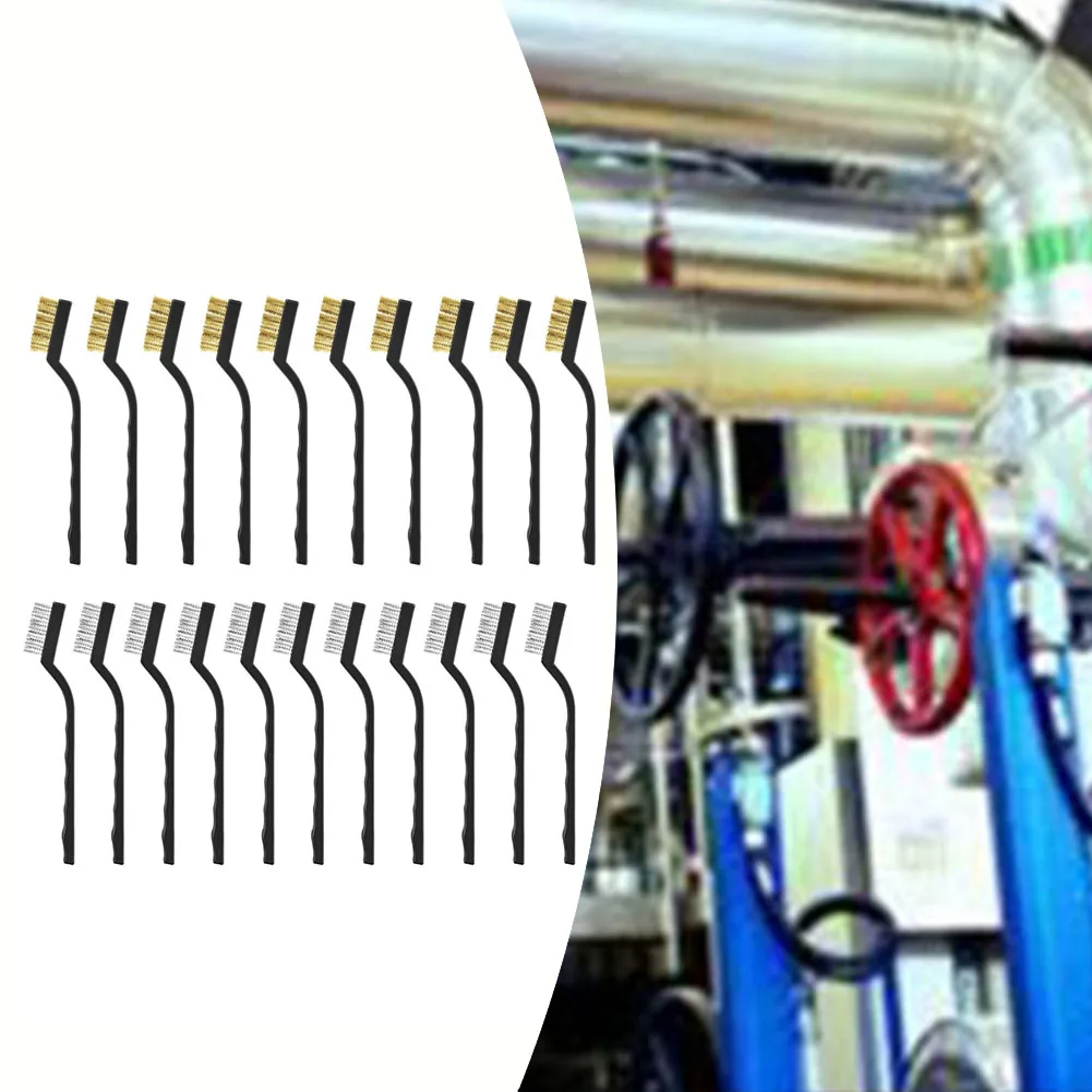 10pcs 7inch Wire Toothbrush Cleaning Brush Parts Maintenance Small Stainless Steel Tools Copper Wire Plastic Handle Hand Tools 
10pcs 7inch Wire Toothbrush Cleaning Brush Parts Maintenance Small Stainless Steel Tools Copper Wire Plastic Handle Hand Tools