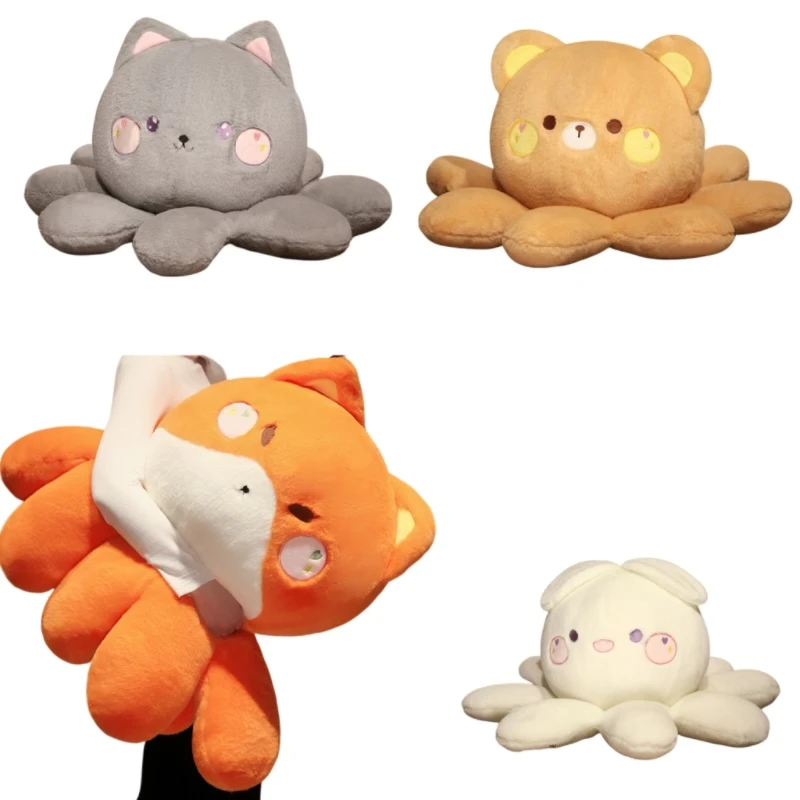 Soft Plush Cat Rabbit Fox Bear Plush Toy Funny Cosplay Octopus Eight Legs Stuffed Animals Doll Baby Appease Toy Gift for Kids
Soft Plush Cat Rabbit Fox Bear Plush Toy Funny Cosplay Octopus Eight Legs Stuffed Animals Doll Baby Appease Toy Gift for Kids