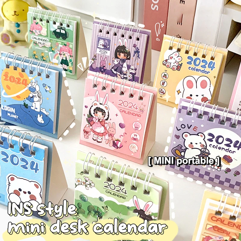 2024 Mini Small Desk Calendar Cute Cartoon Anime Girl New Year Calendar Portable Creative Calendar Monthly Office Decoration
2024 Mini Small Desk Calendar Cute Cartoon Anime Girl New Year Calendar Portable Creative Calendar Monthly Office Decoration