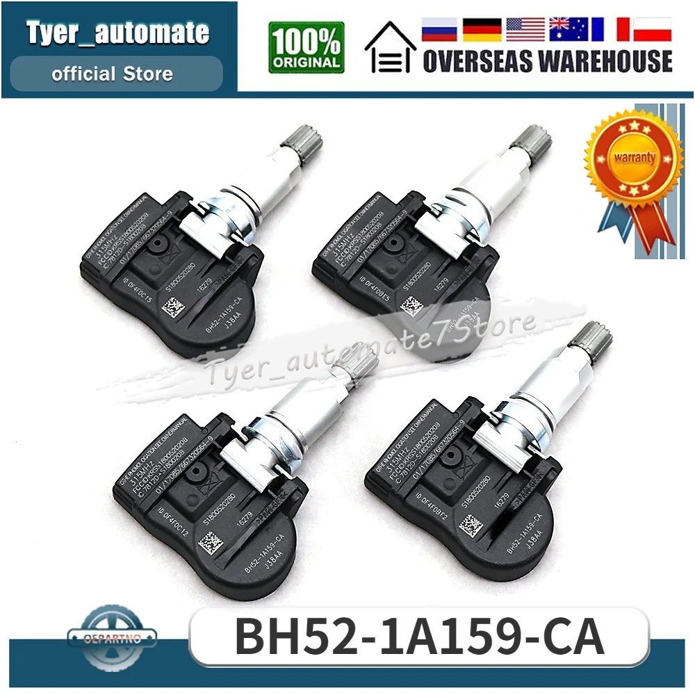 BH52-1A159-CA Tire Pressure Monitoring Sensor 315MHz For JAGUAR F-TYPE XJ XJR LAND ROVER LR2 LR4 ROVER RANGE ROVER
BH52-1A159-CA Tire Pressure Monitoring Sensor 315MHz For JAGUAR F-TYPE XJ XJR LAND ROVER LR2 LR4 ROVER RANGE ROVER