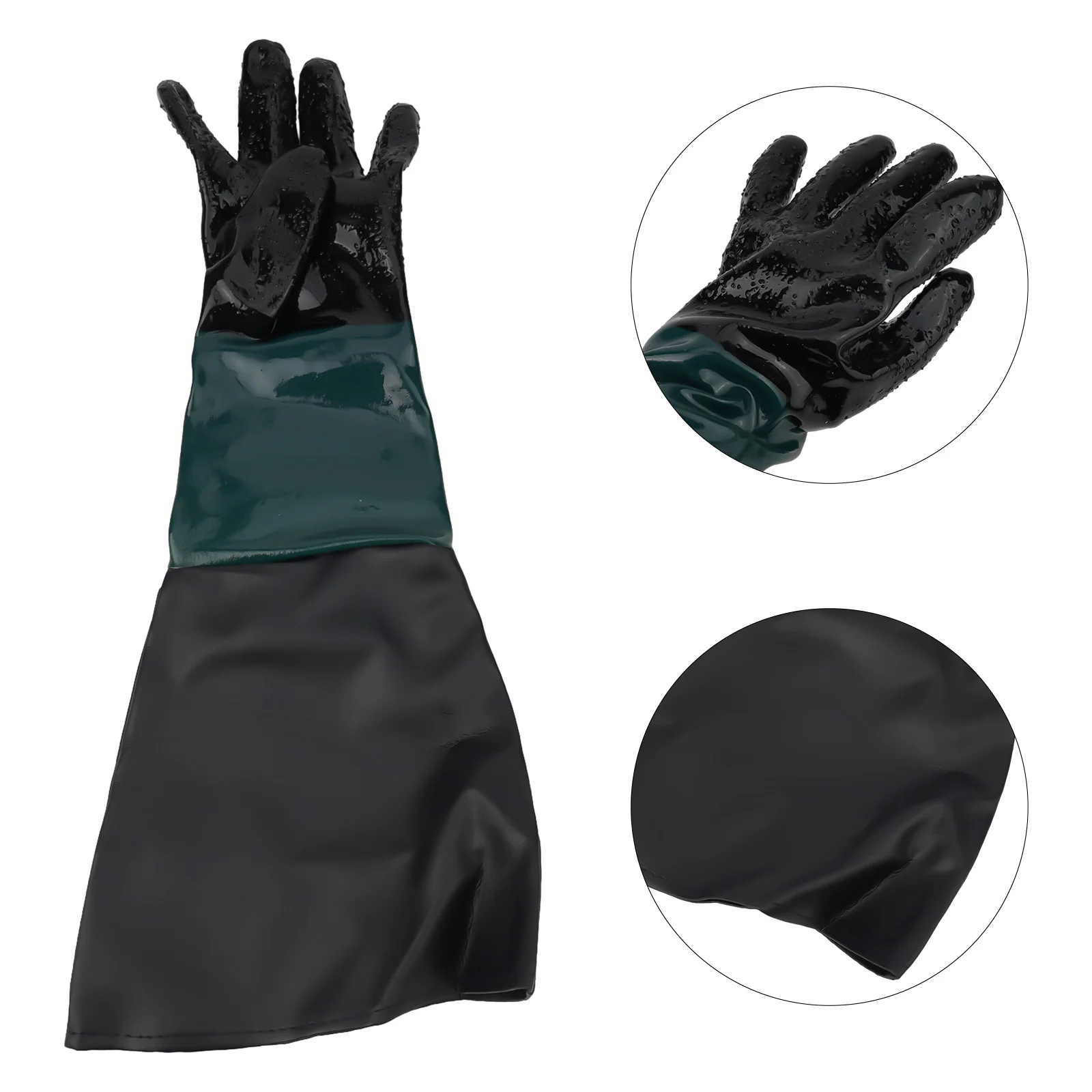 1pcs Sand Blasting Gloves Cotton Lined 60cm 23.6Inch Suitable For Heavy-duty Sandblasting Machine Power Tool Accessories
1pcs Sand Blasting Gloves Cotton Lined 60cm 23.6Inch Suitable For Heavy-duty Sandblasting Machine Power Tool Accessories