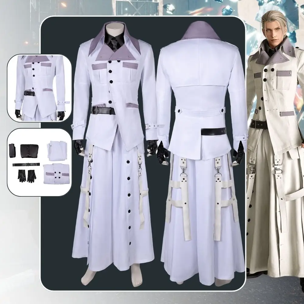 Anime Game Final Fantasy VII Cosplay FF7 Rufus Costume Coat Shirt Skirt Pants Boys Men Adult Halloween Carnival Roleplay Suit
Anime Game Final Fantasy VII Cosplay FF7 Rufus Costume Coat Shirt Skirt Pants Boys Men Adult Halloween Carnival Roleplay Suit